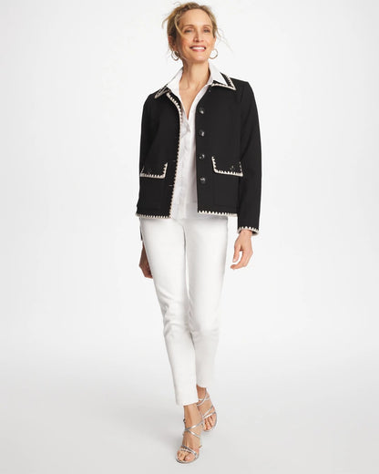 Chico's New - Knit Shacket Black