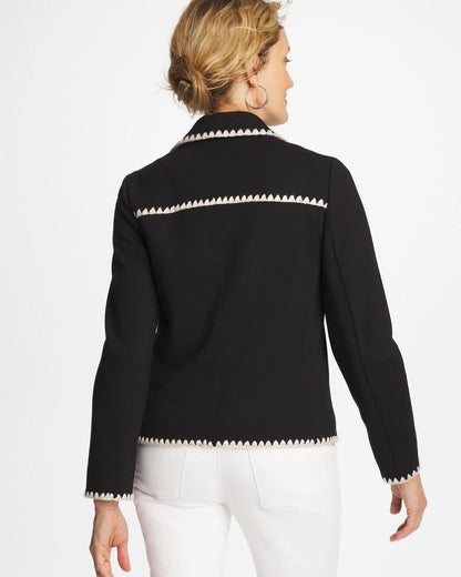 Chico's New - Knit Shacket Black