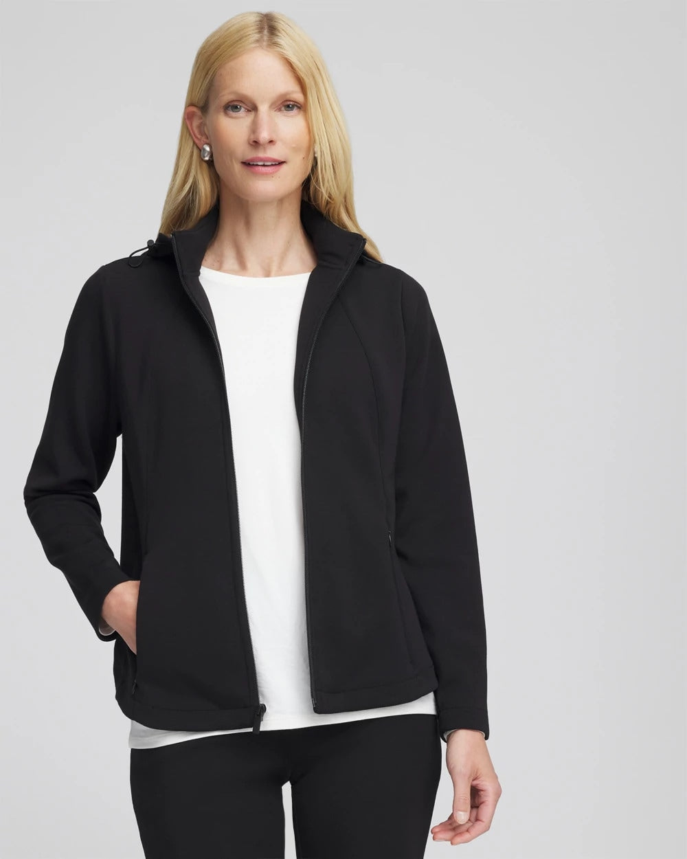 Chico's Exclusive - Zenergy® Convertible Jacket Black