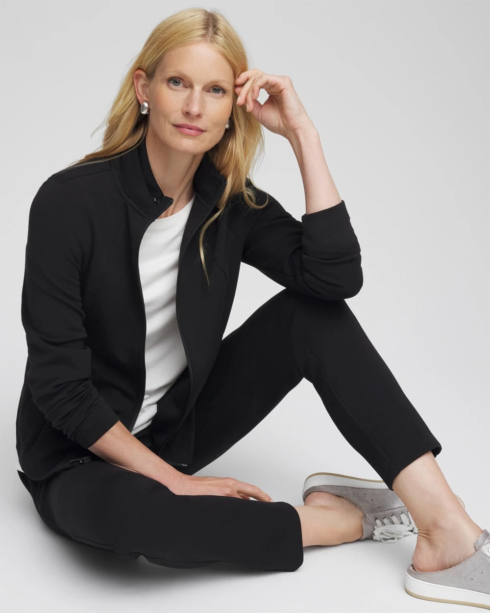 Chico's Exclusive - Zenergy® Convertible Jacket Black