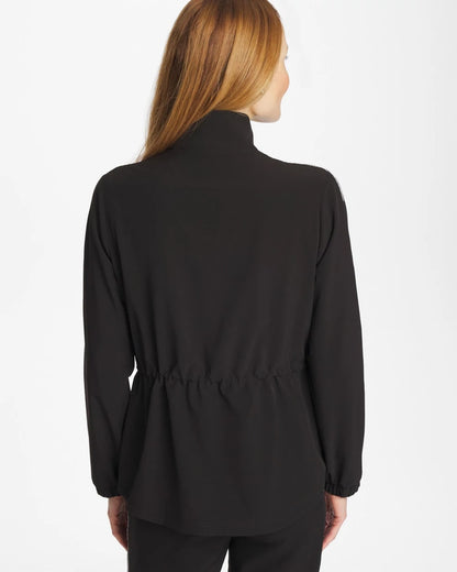 Chico's Signature - Zenergy® UPF Lattice-Trim Jacket Black