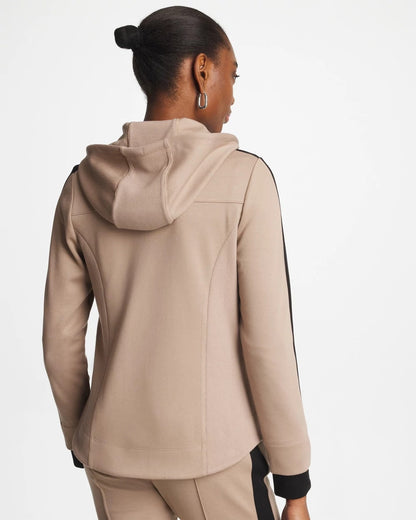 Chico's New - Zenergy® Double-Knit Contrast Jacket Studio Taupe