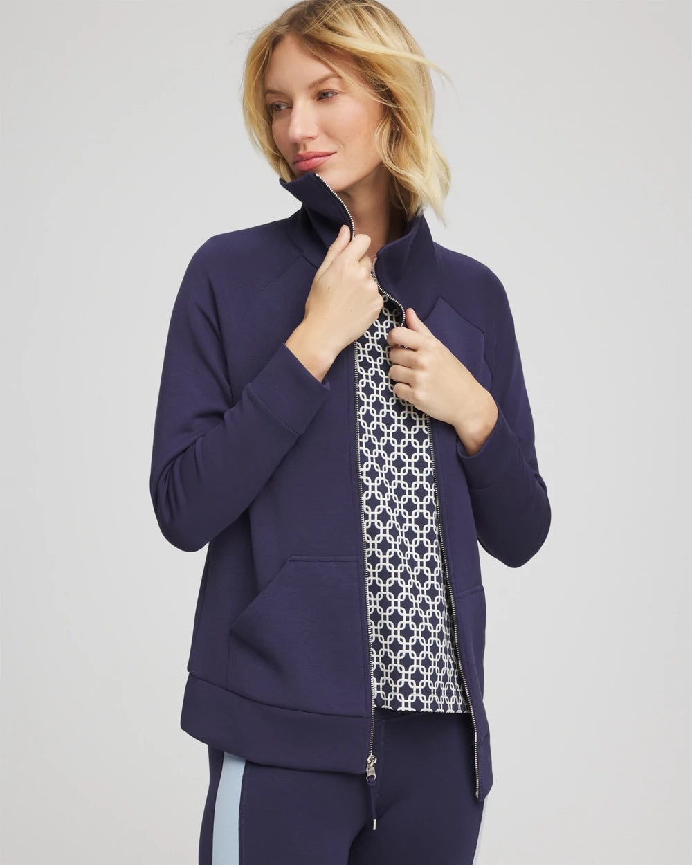 Chico's Value - Zenergy® Soft Long Jacket Passport Blue
