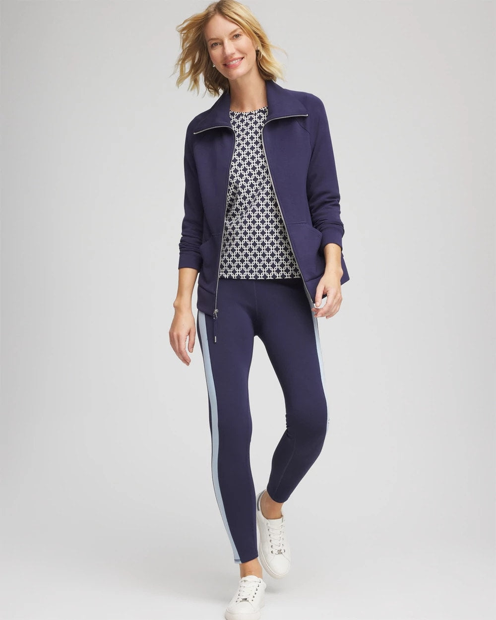 Chico's Value - Zenergy® Soft Long Jacket Passport Blue