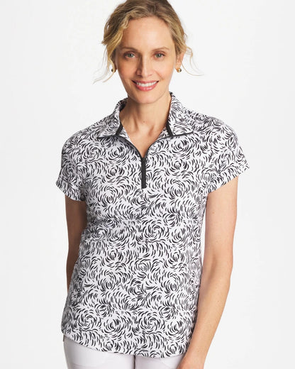 Chico's Sale - Zenergy® UPF Palma Half Zip Black