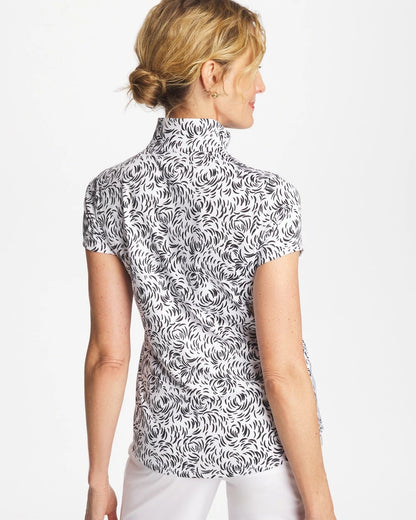 Chico's Sale - Zenergy® UPF Palma Half Zip Black