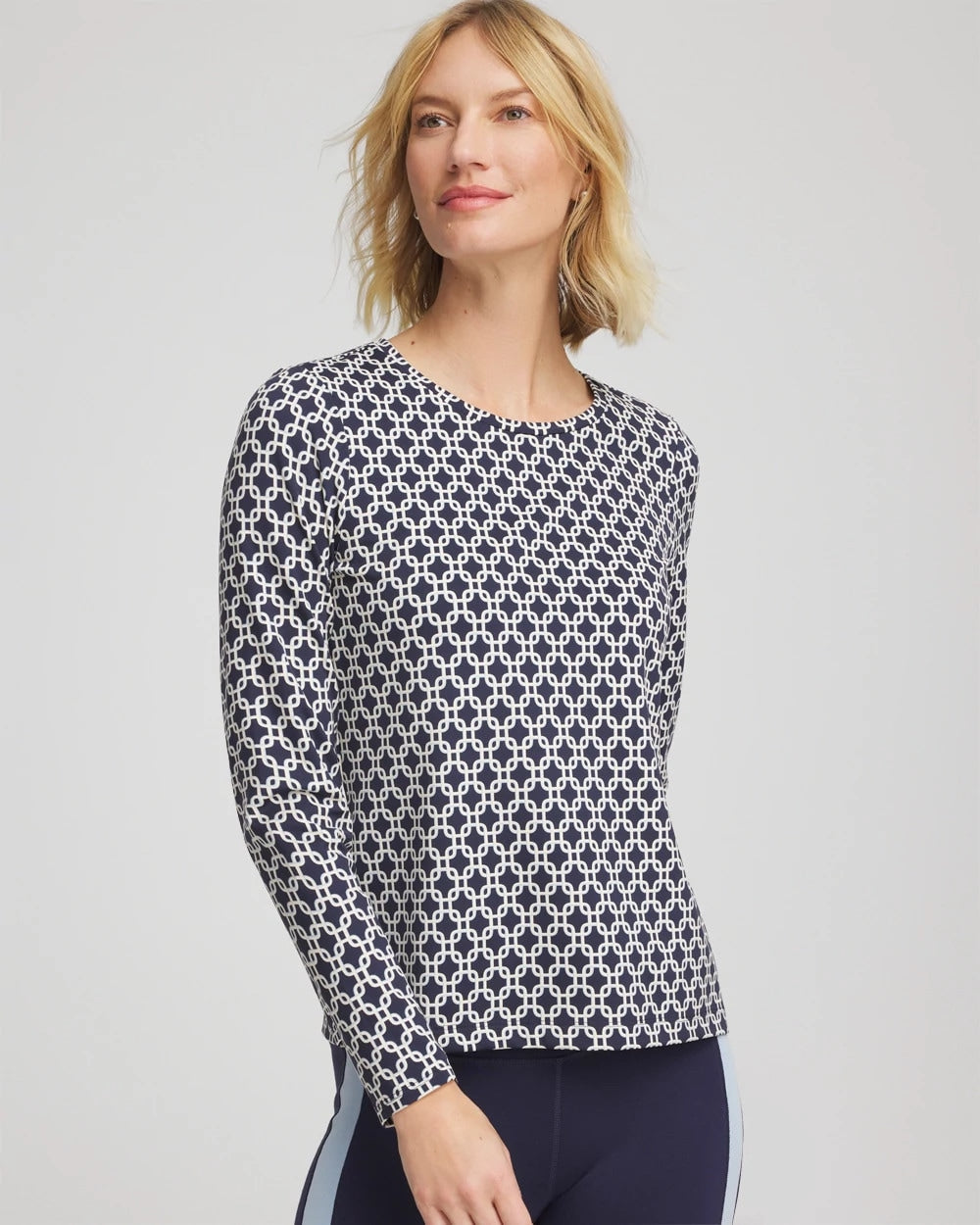 Chico's Best Price - Zenergy® Chain Top Passport Blue