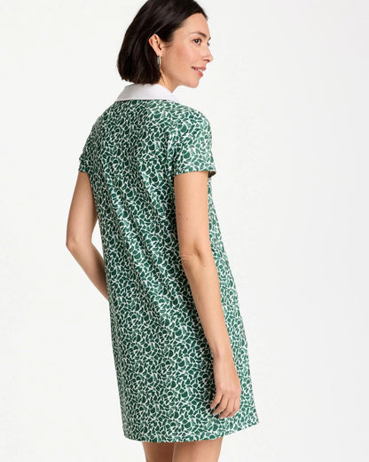 Chico's Popular - Zenergy® UPF Paint Contrast Dress Water Lily Green
