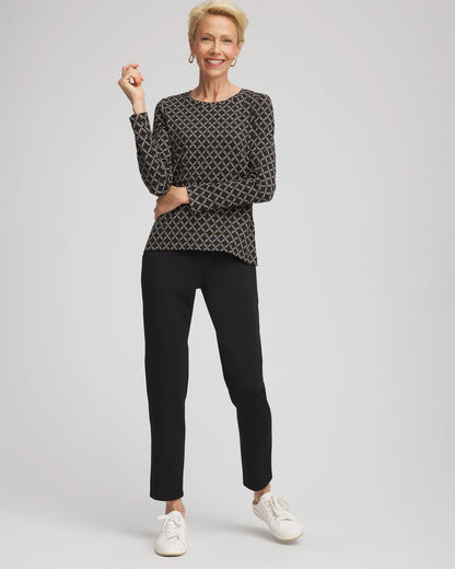 Chico's Classic - Zenergy® Weave Top Black