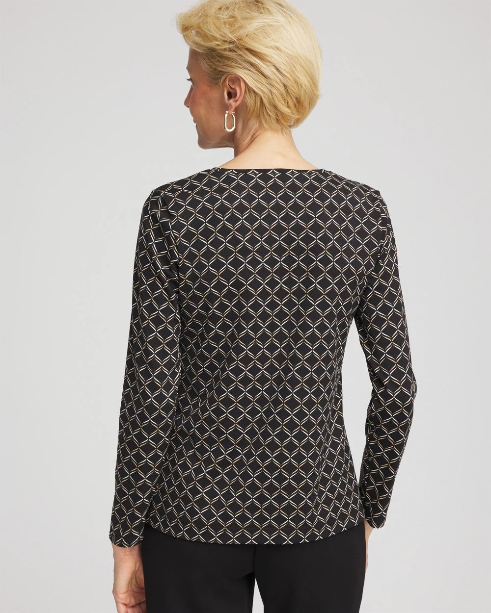 Chico's Classic - Zenergy® Weave Top Black