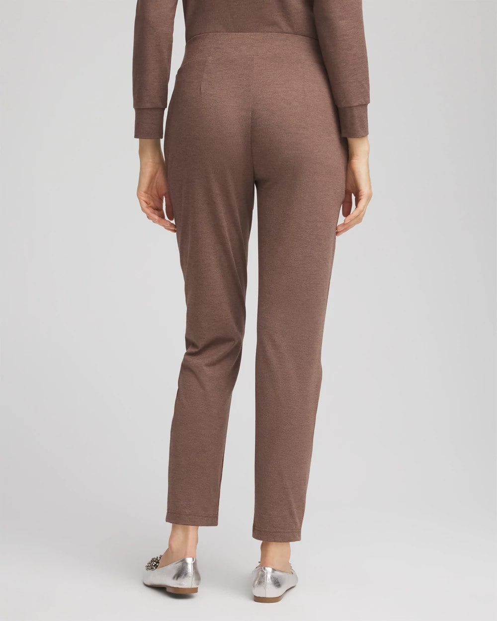 Chico's Deals - Zenergy® Cloud Satin Trim Pants Walnut