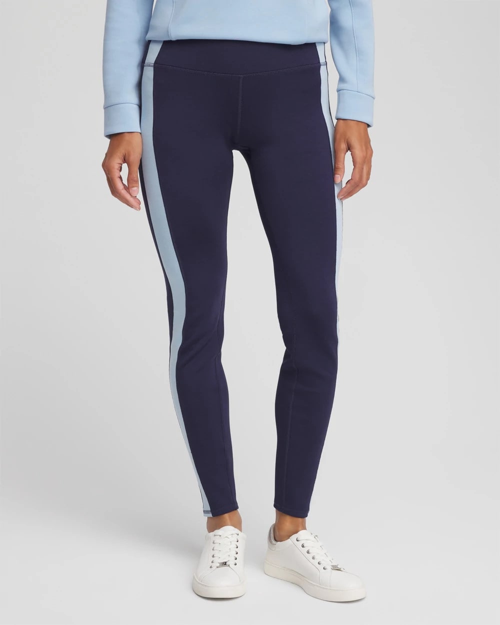 Chico's Latest - Zenergy® Soft Topaz Contrast Leggings Passport Blue