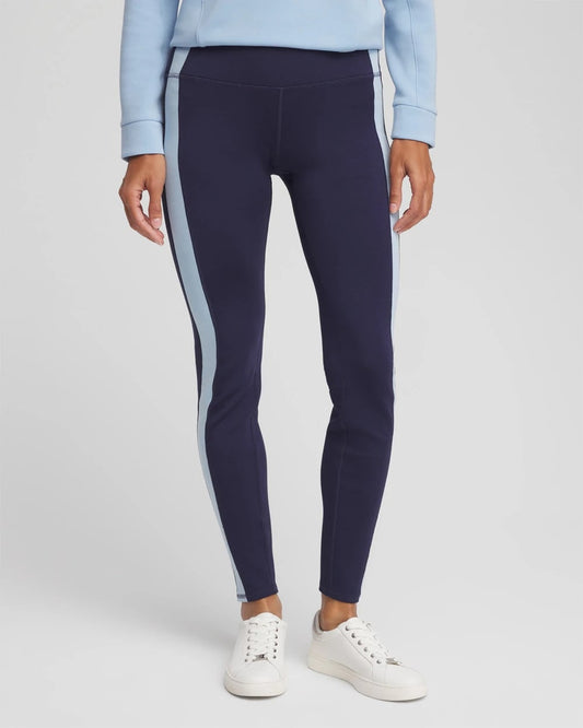 Chico's Latest - Zenergy® Soft Topaz Contrast Leggings Passport Blue