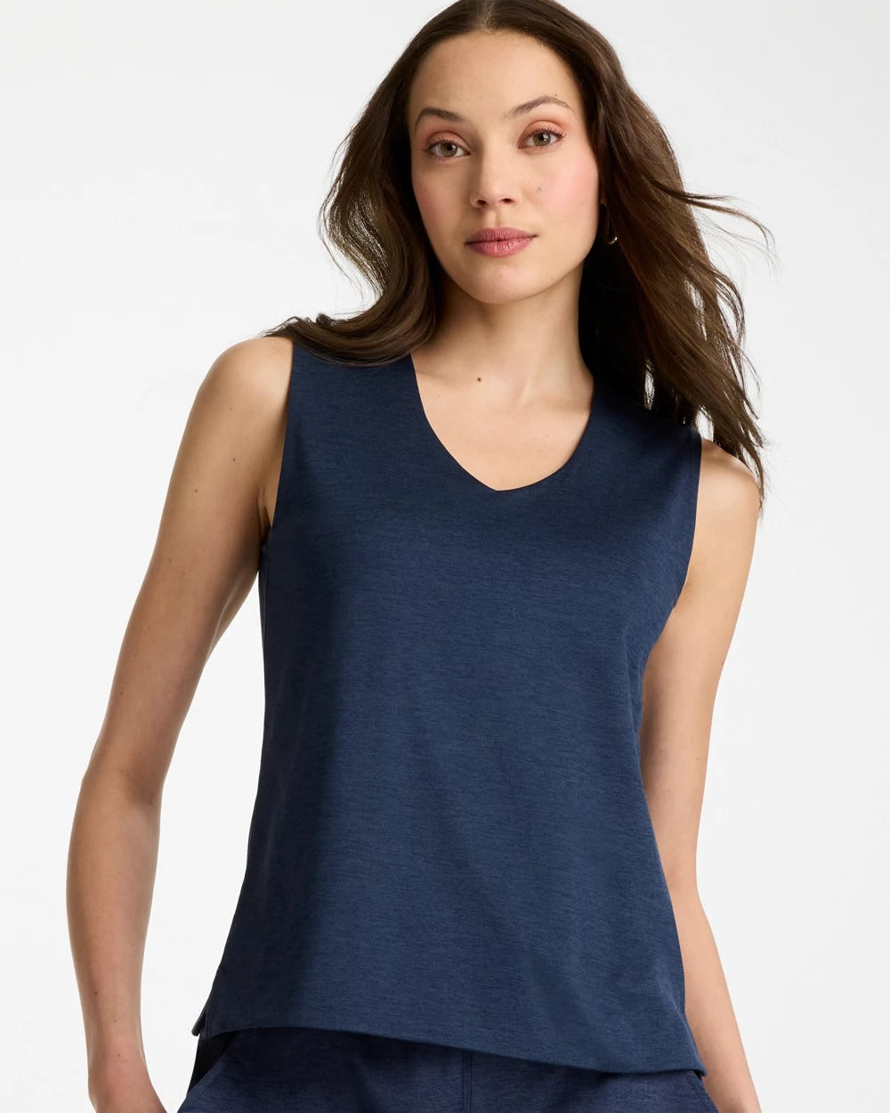 Chico's Sale - Zenergy® Cloud V-Neck Tank Passport Blue