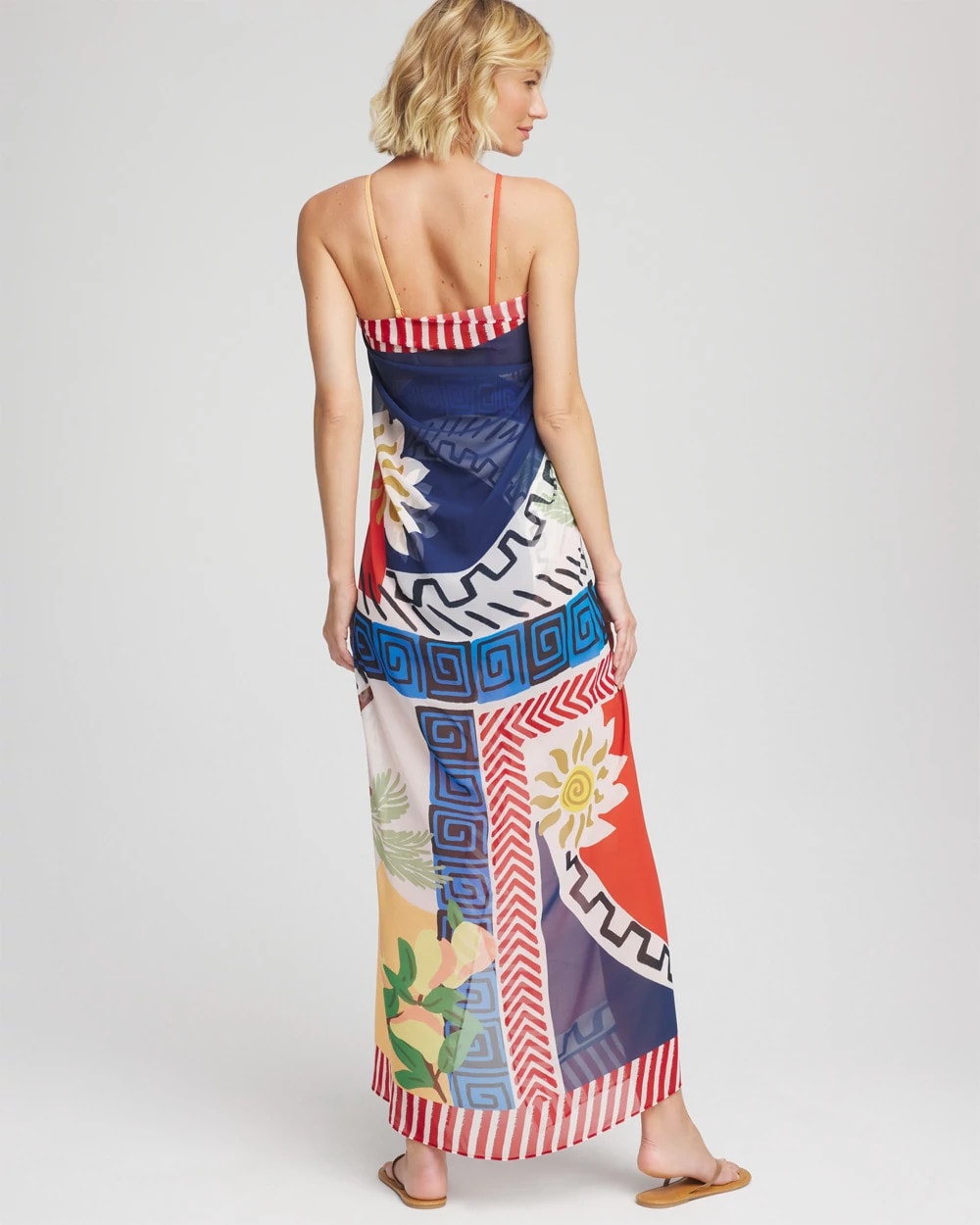 Chico's Essential - Gottex Positano Pareo Multi Print