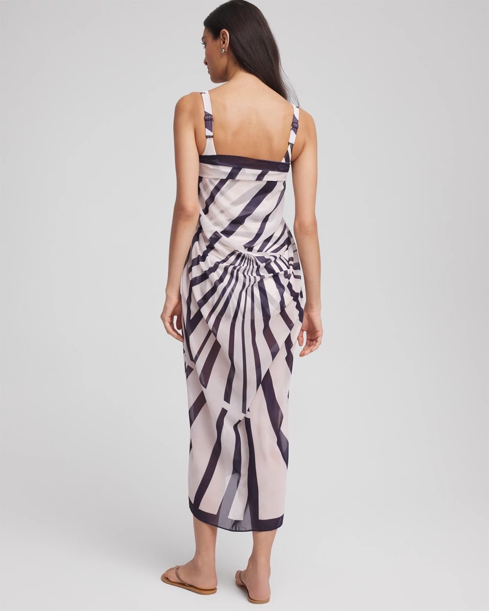Chico's Special Offer - Gottex Desert Queen Pareo Neutral/Brown