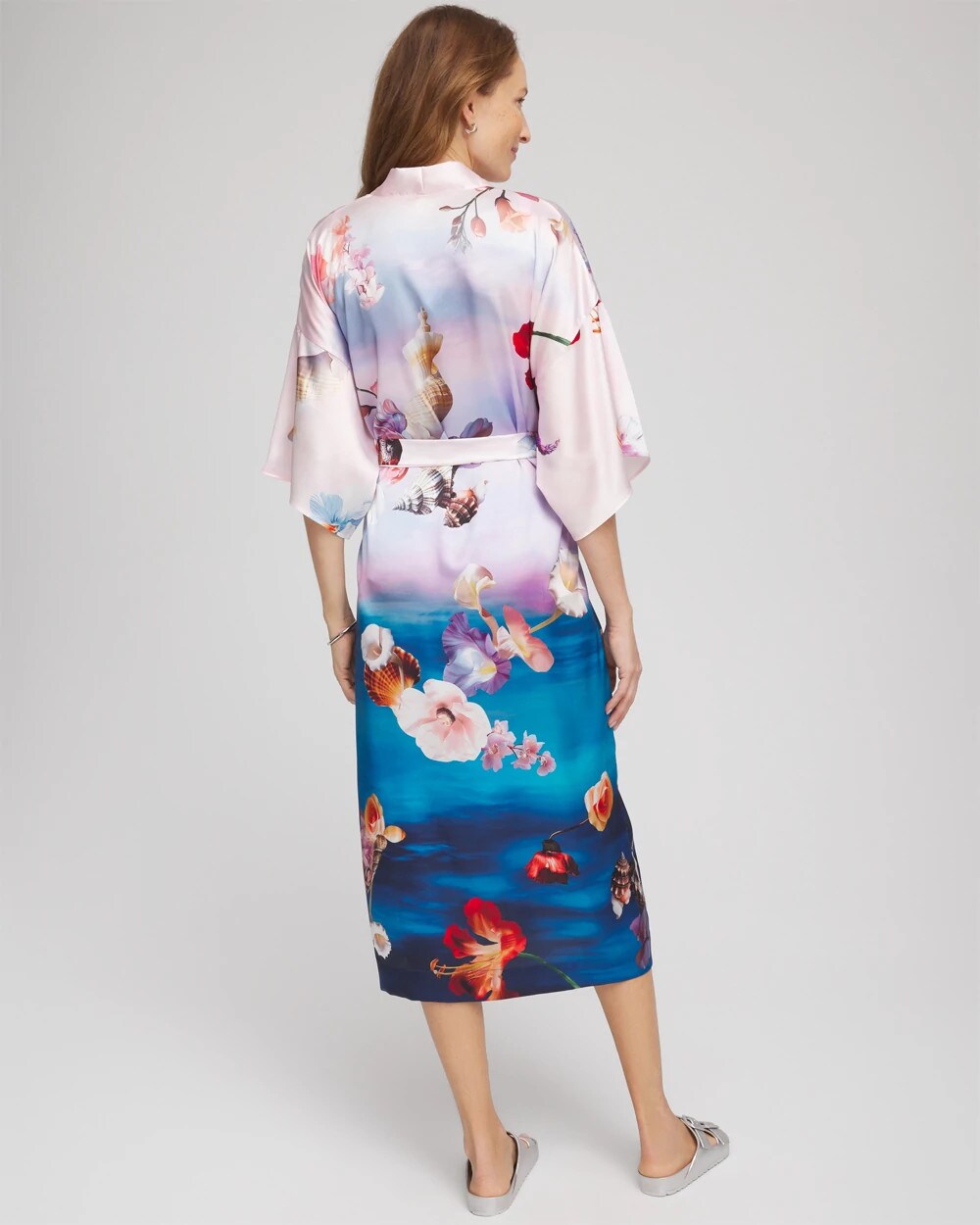 Chico's Sale - Gottex Under The Sea Kimono Multi Print