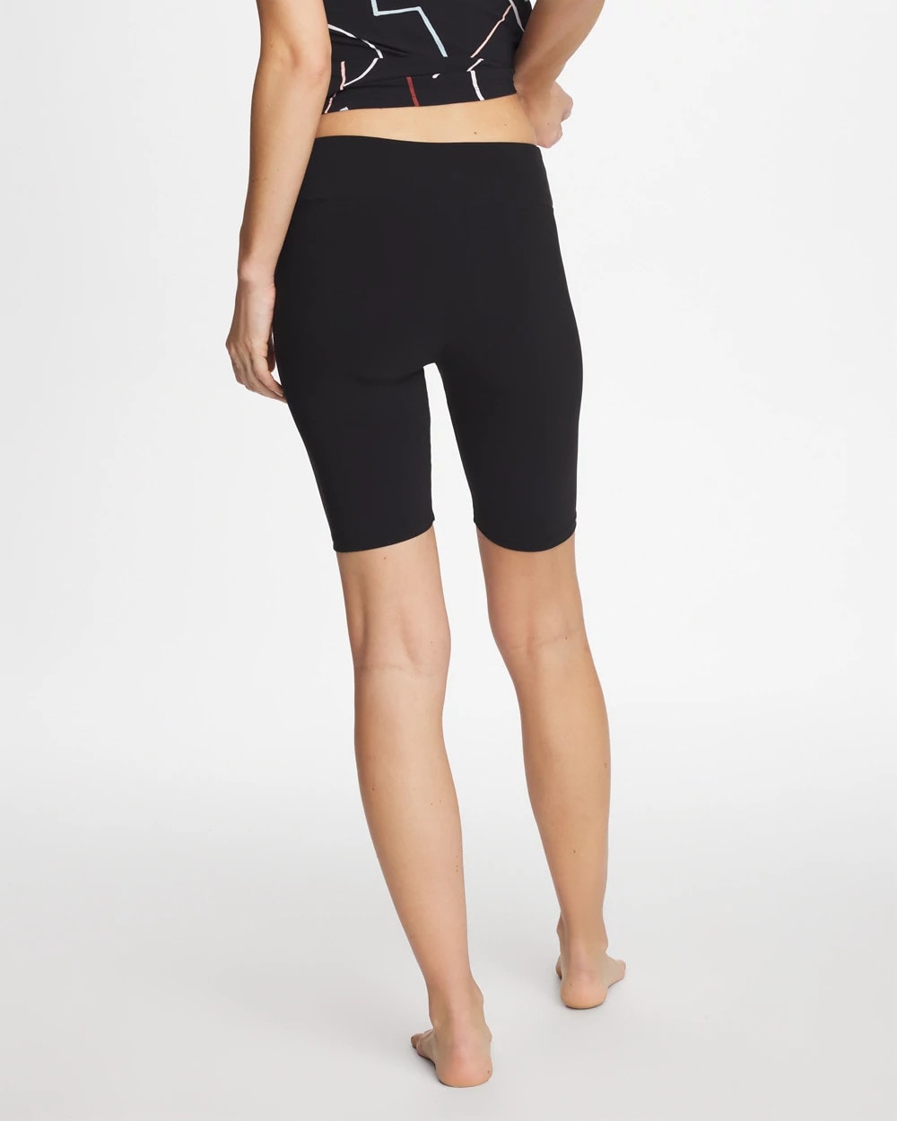 Chico's Popular - Gottex Basic Solid High Waist Shorts Black