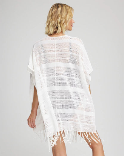 Chico's Best Price - Sweater Swim Cover-Up Alabaster