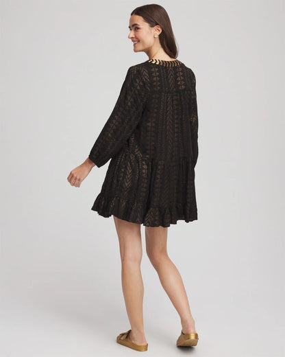 Chico's Deals - Miraclesuit® Beach Jacquard Dress Black