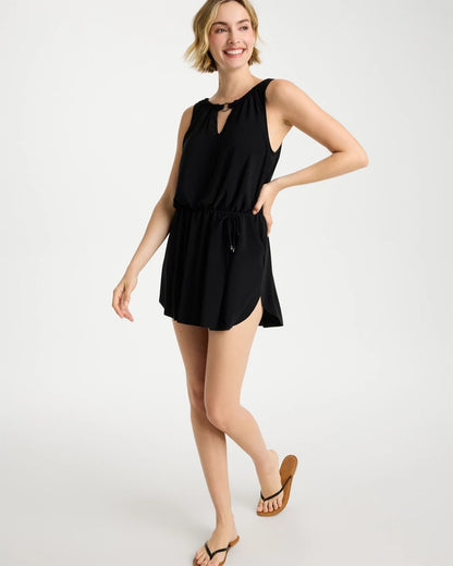 Chico's Everyday - Magicsuit® Effie Solid Swim Dress Black