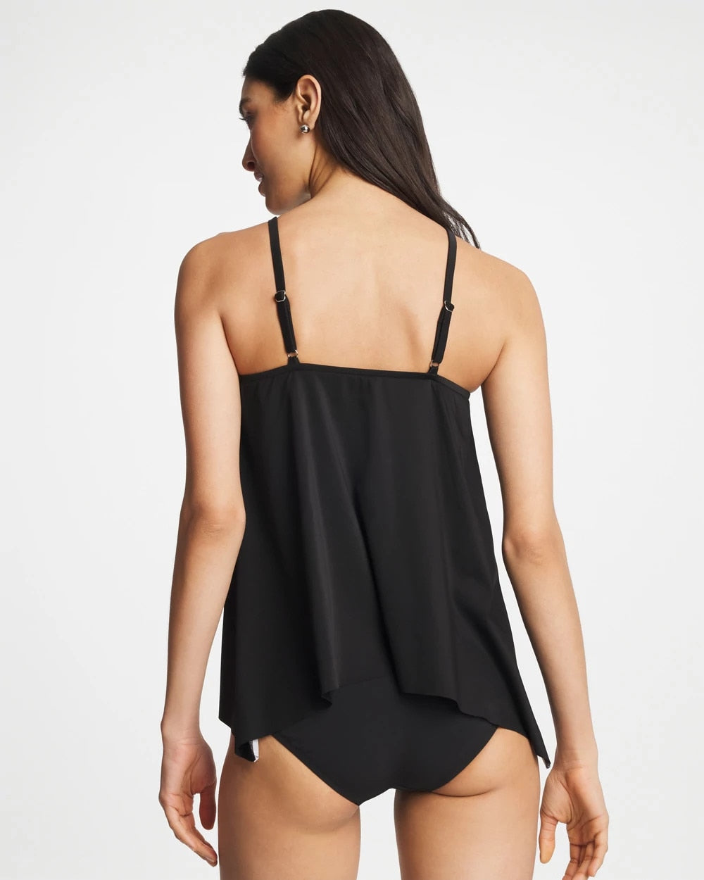 Chico's Great Value - Miraclesuit® Ombra Fiore Tankini Black/Multi
