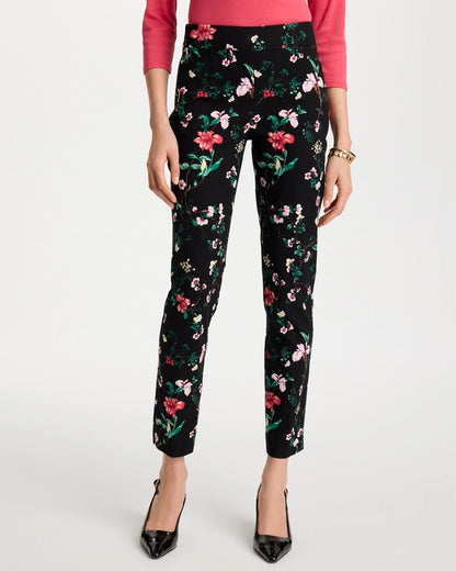 Chico's Quality - Kyoto Bloom Brigitte™ Slim Ankle Pants Black