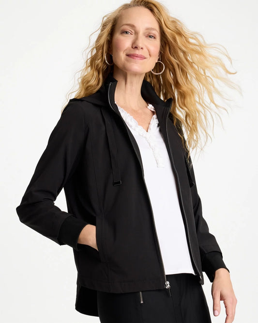Chico's Sale - Zenergy® UPF Rib Mix Jacket Black
