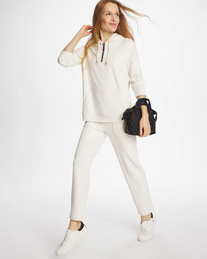 Chico's Essential - Zenergy® Soft Waffle Tapered Ankle Pants Cream