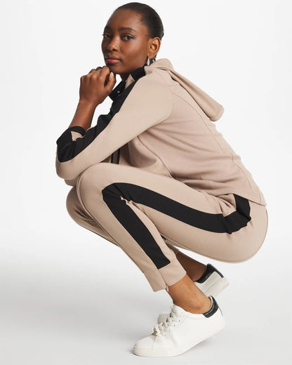 Chico's Popular - Zenergy® Double-Knit Contrast Ankle Pants Studio Taupe