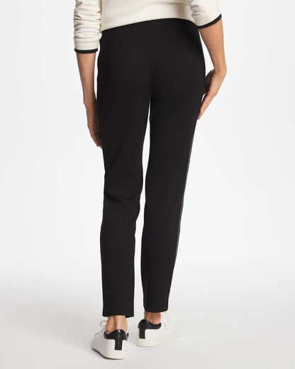 Chico's Top Pick - Zenergy® Double-Knit Pick Stitch Ankle Pants Black