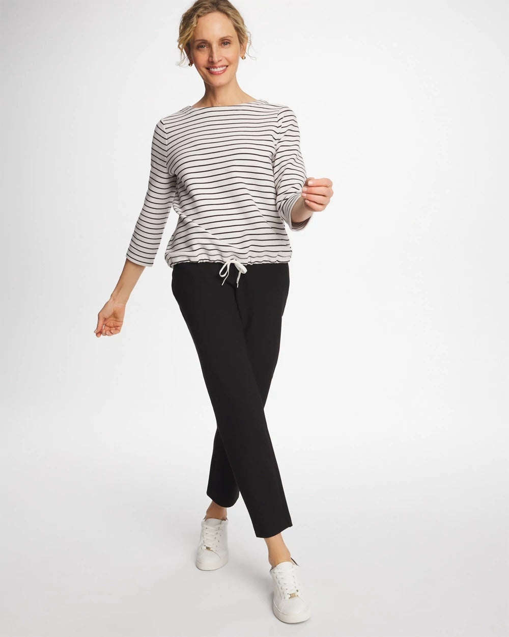 Chico's Deals - Zenergy® Ottoman Knit Ankle Pants Black
