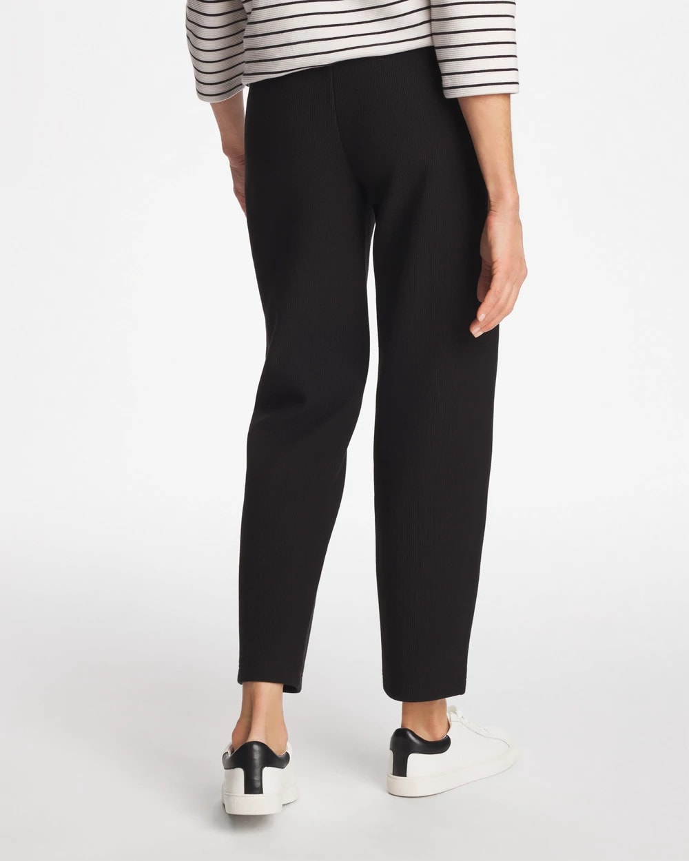 Chico's Deals - Zenergy® Ottoman Knit Ankle Pants Black