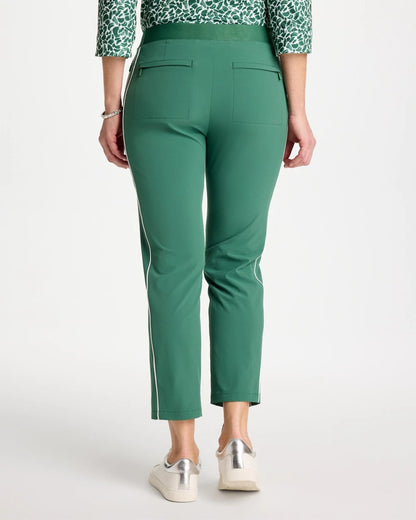 Chico's Classic - Zenergy® UPF Side Piping Ankle Pants Water Lily Green