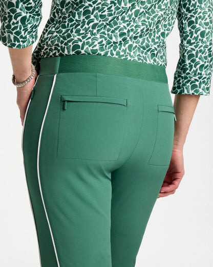 Chico's Classic - Zenergy® UPF Side Piping Ankle Pants Water Lily Green