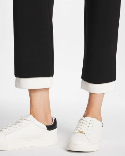 Chico's Best Seller - Zenergy® Soft Caviar Bead Contrast Pants Black