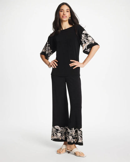 Chico's Value - Travelers™ Border Pants Travelers Black
