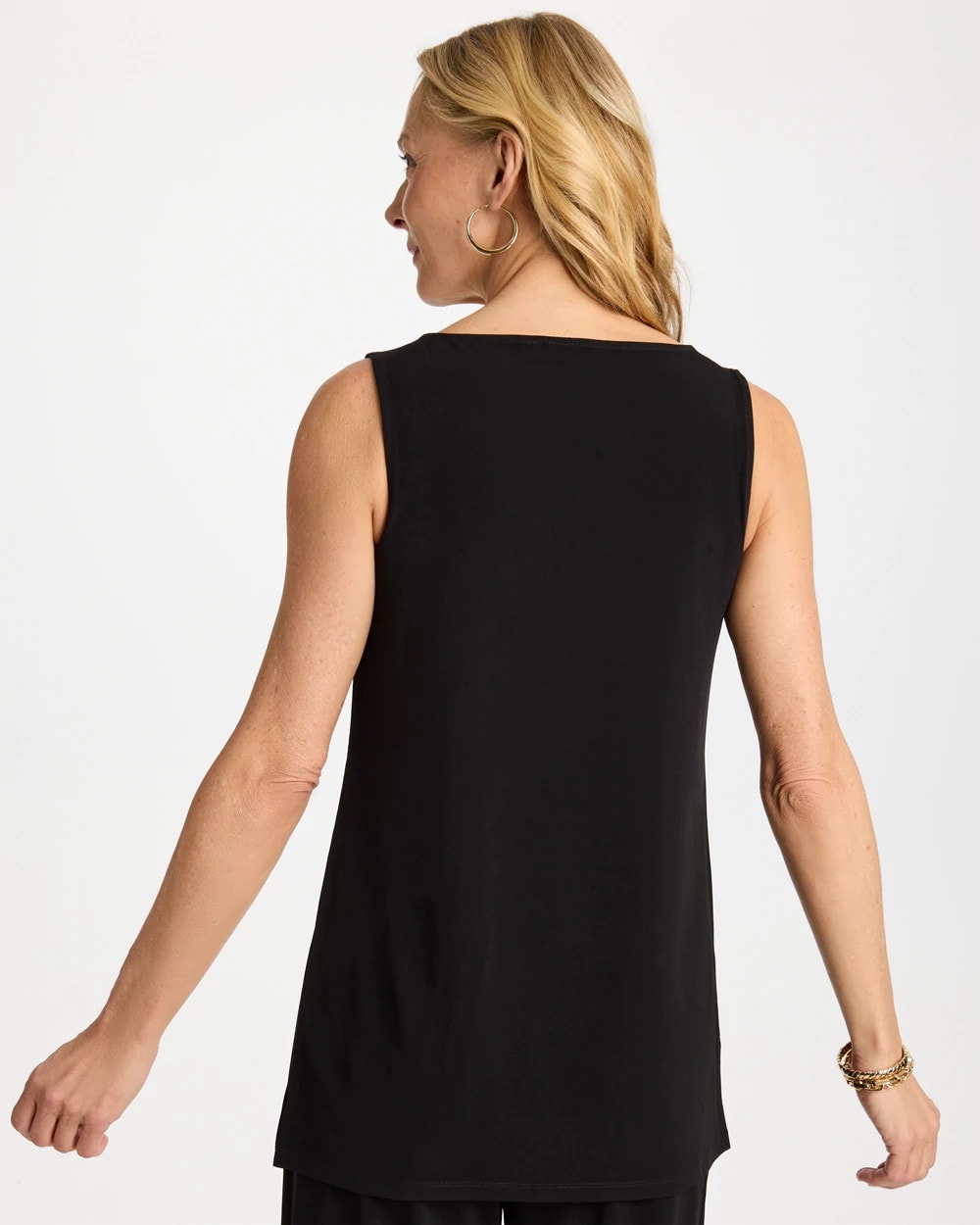 Chico's Customer Favorite - Travelers™ Knit Buckle Tunic Black