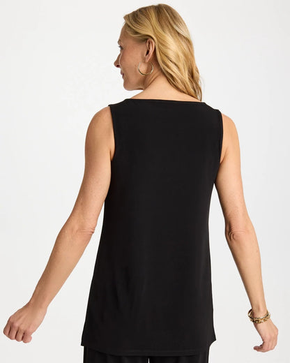 Chico's Customer Favorite - Travelers™ Knit Buckle Tunic Black