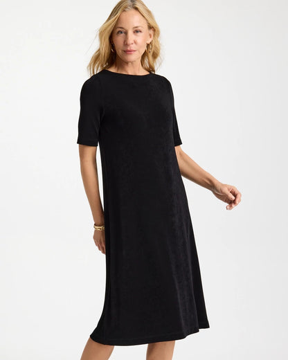 Chico's Best Price - Travelers™ Elbow Sleeve Dress Travelers Black