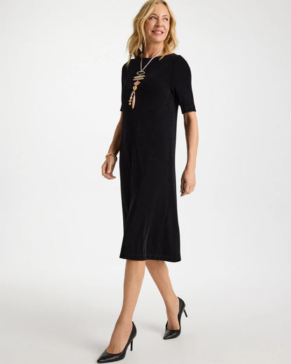 Chico's Best Price - Travelers™ Elbow Sleeve Dress Travelers Black