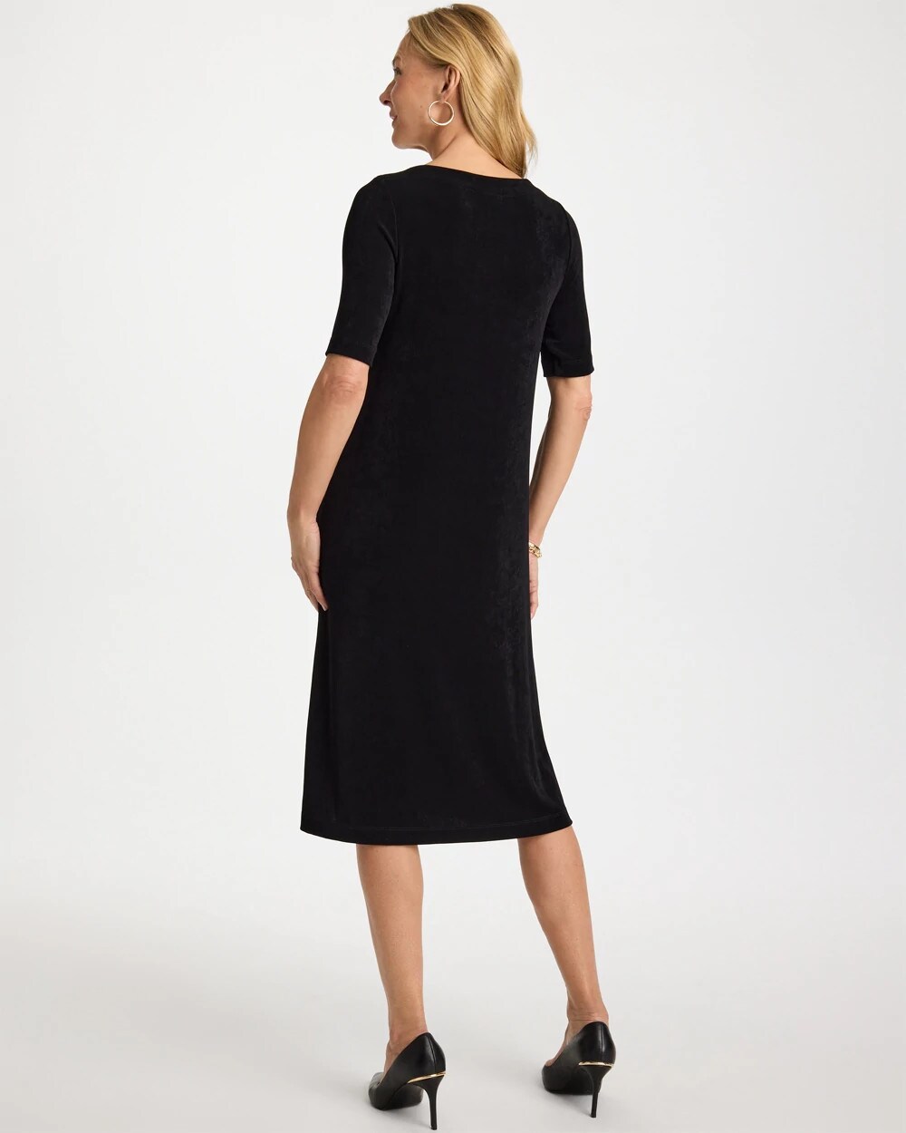 Chico's Best Price - Travelers™ Elbow Sleeve Dress Travelers Black
