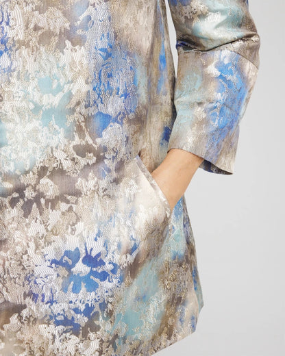 Chico's Smart Buy - Travelers™ Collection Watercolor Jacquard Jacket Walnut