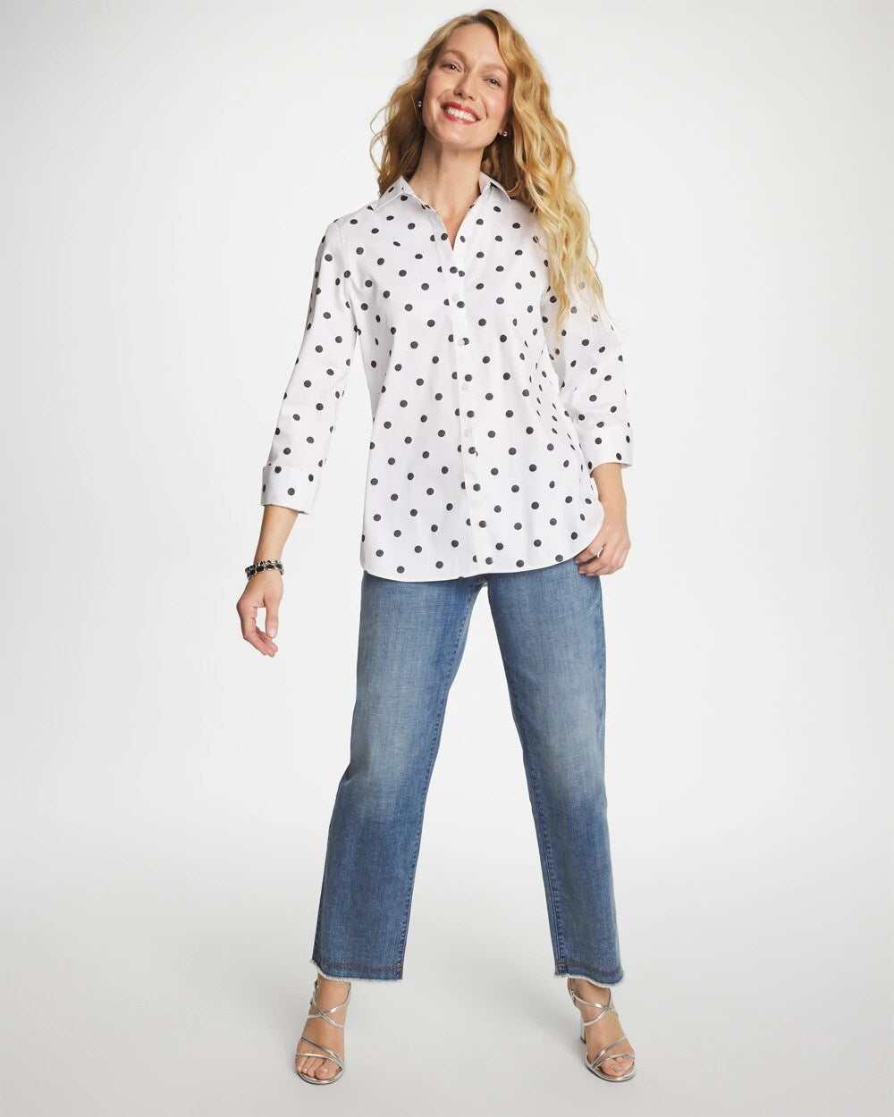 Chico's Smart Buy - Girlfriend Straight Ankle Jeans Nara Indigo