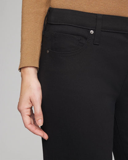 Chico's Special Offer - Girlfriend Straight Ankle Jeans Black