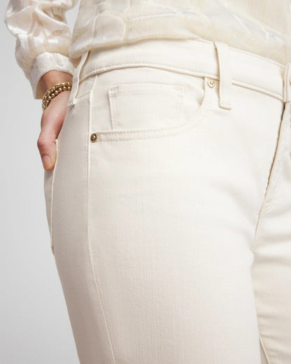 Chico's Recommended - Petite Girlfriend Flared Leg Jeans English Cream