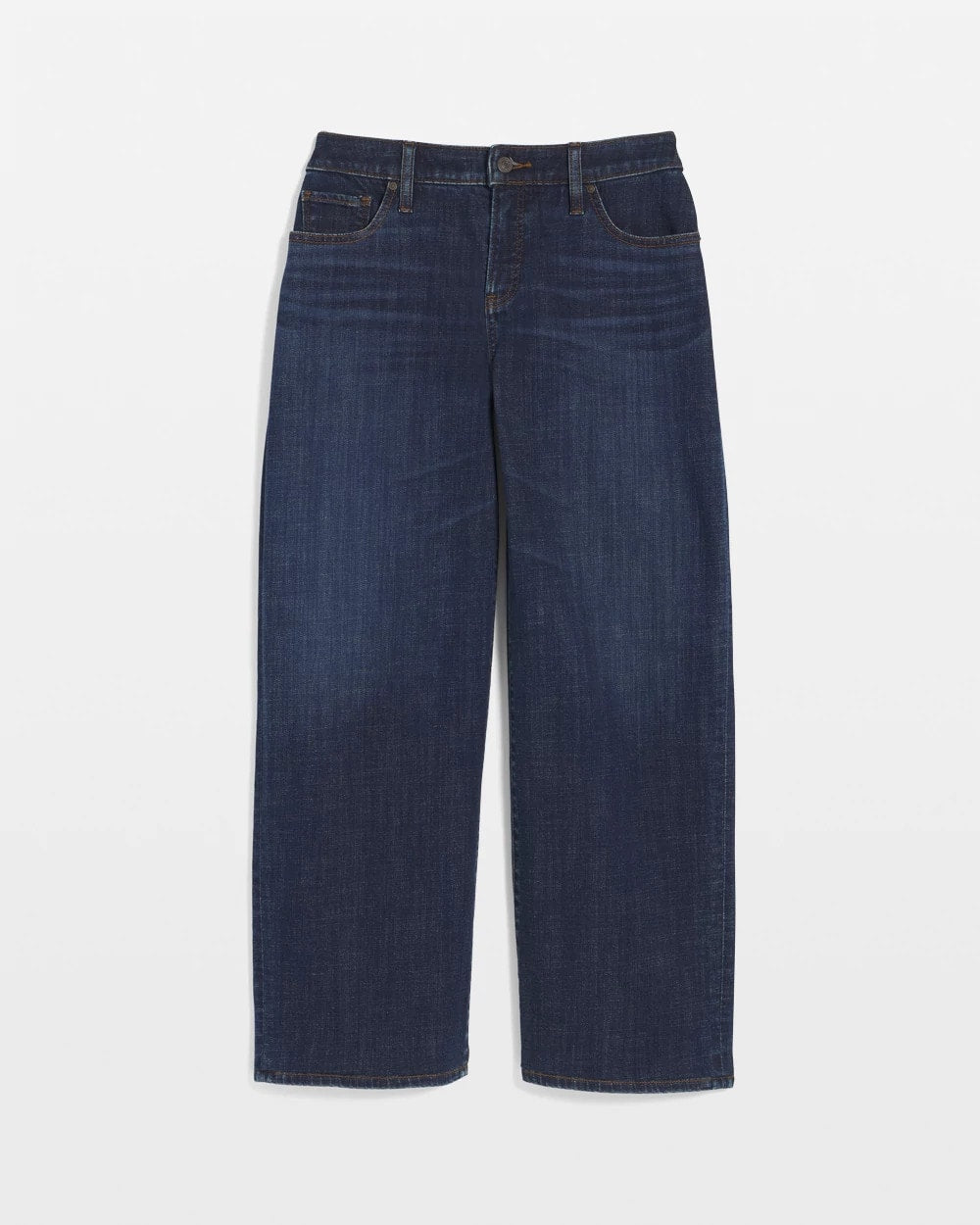 Chico's Best Price - Girlfriend Wide-Leg Cropped Jean Dark Sapphire Indigo