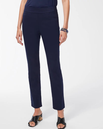 Chico's Signature - Brigitte™ Slim Pull-On Pants Ink