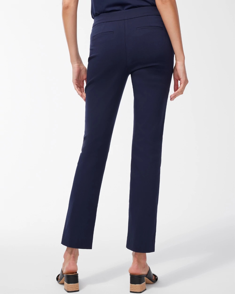 Chico's Signature - Brigitte™ Slim Pull-On Pants Ink