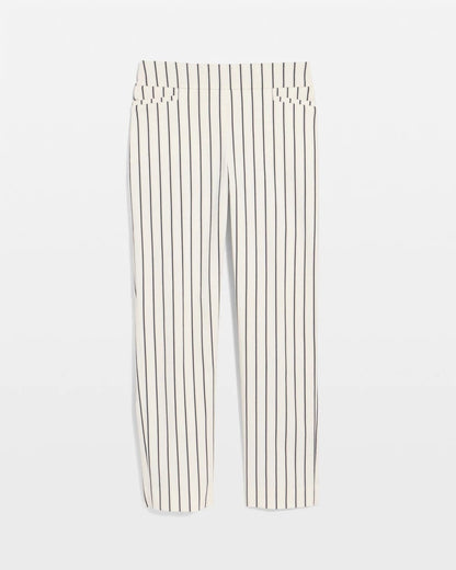 Chico's Sale - Pinstriped Brigitte™ Slim Ankle Pants Alabaster